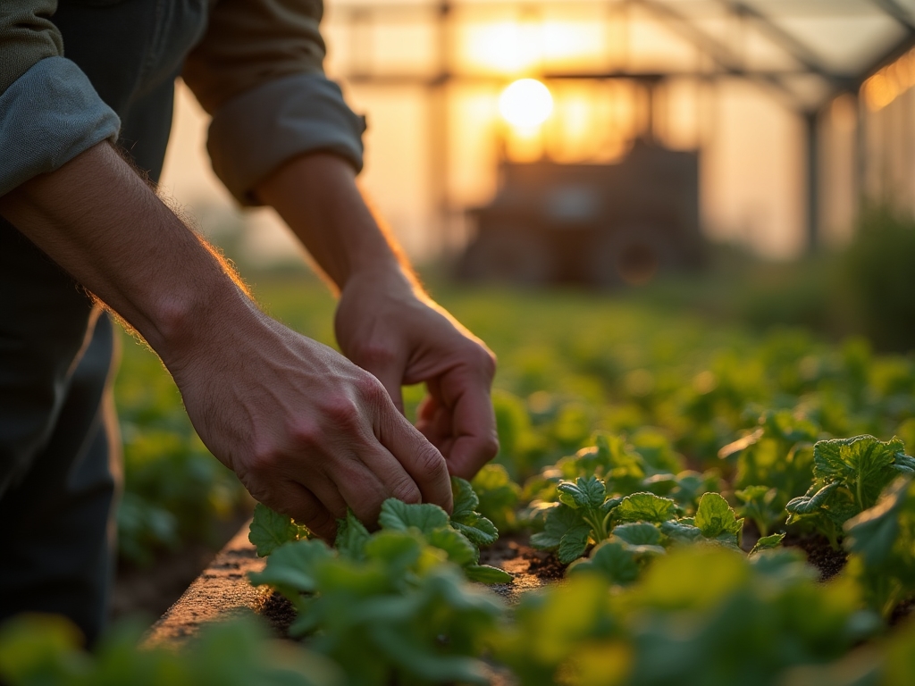 Agriculture biologique à Qsilentpath